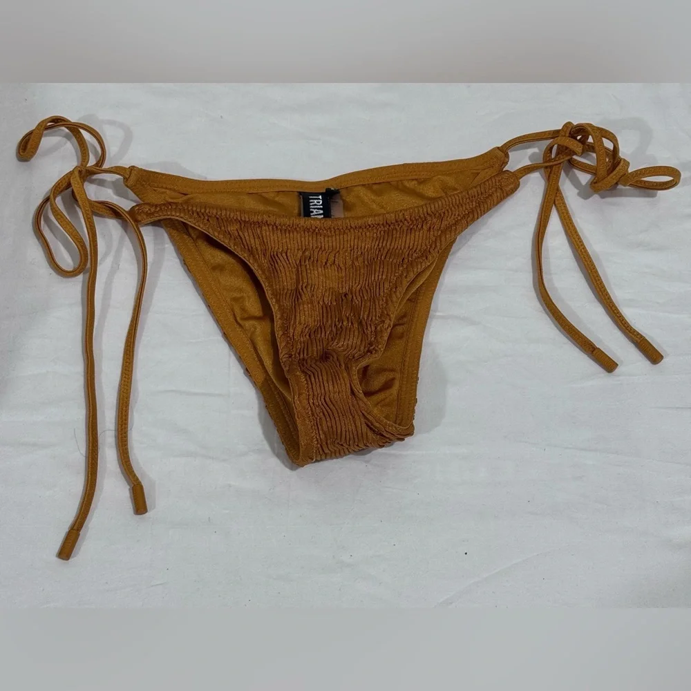 Triangl Swimwear Gold Bikini Bottom